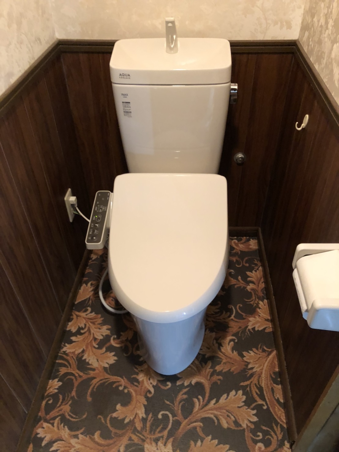 岸和田市にて　トイレ入れ替え工事