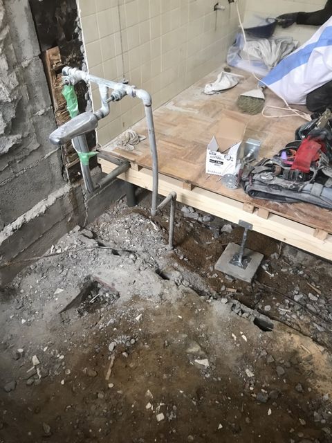 奈良県橿原市にて　浴室解体工事